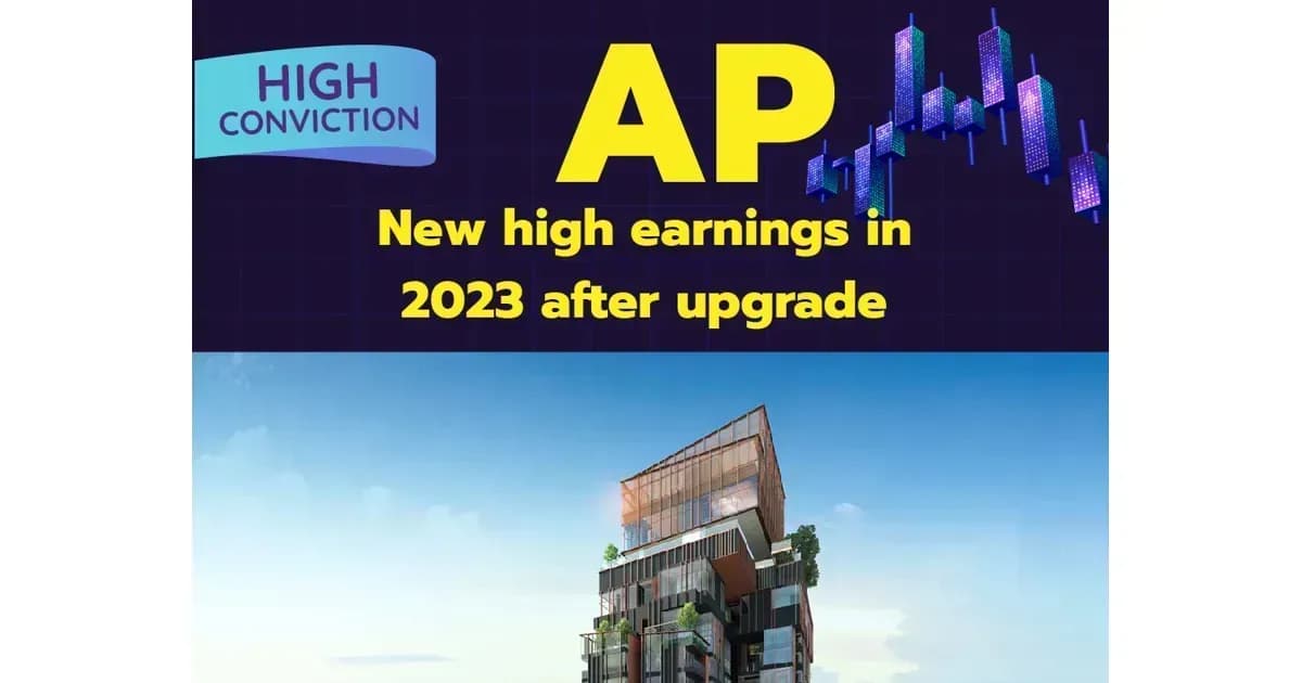 High Conviction: AP – New high earnings in 2023 after upgrade
