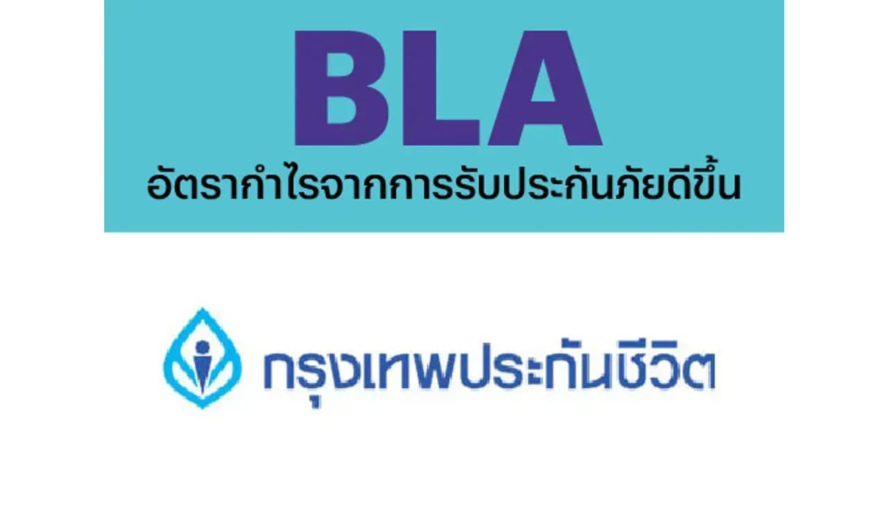 BLA - อัตรากำไรจากการรับประกันภัยดีขึ้น (ราคาเป้าหมาย 23 บาท)