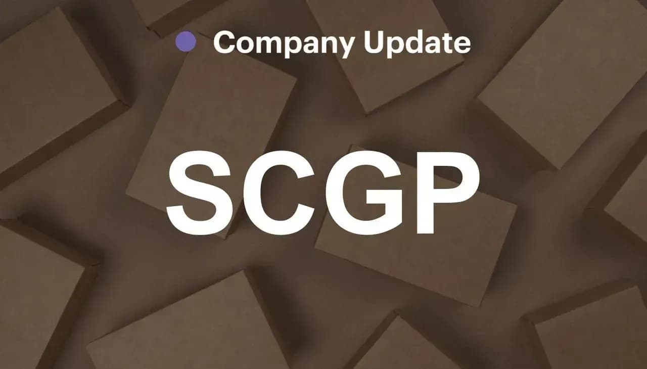 SCGP – ตั้งเป้าเพิ่ม EBITDA ด้วยผลิตภัณฑ์มาร์จิ้นสูง
