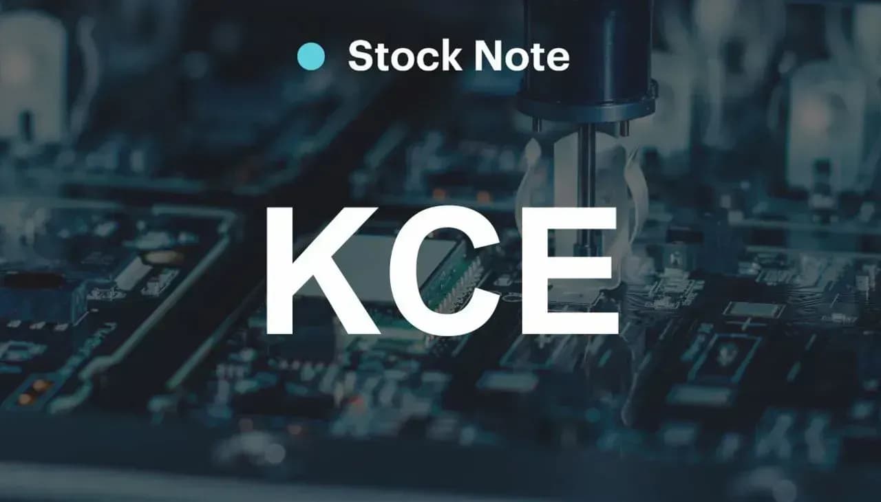 Wealth Stock Note – KCE 12/05/2023