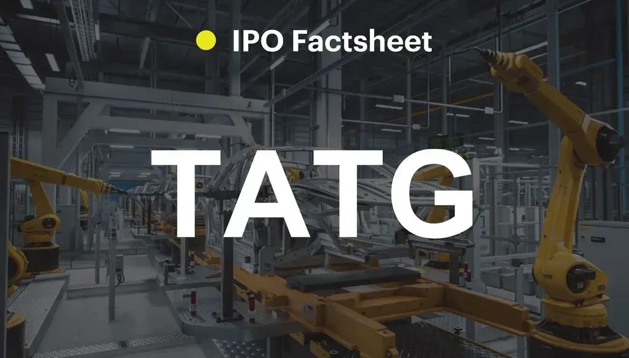 IPO - TATG บริษัท ไทย ออโต ทูลส์ แอนด์ ดาย จำกัด (มหาชน)
