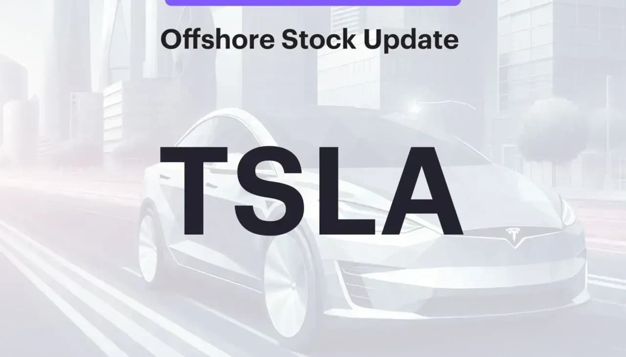 Offshore Stock Update – Tesla (TSLA.US)
