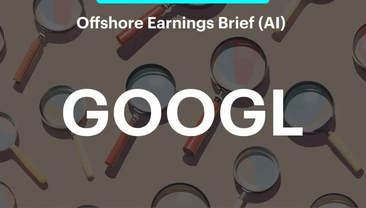 Earnings Brief - Alphabet (GOOGL) งบ 1Q25 โตแกร่ง ราคาหุ้นขึ้นแรงตอบสนองงบออกมาดี