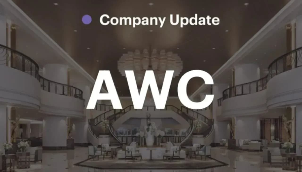 AWC – 3Q67: กำไรเป็นไปตามตลาดคาด แต่ดีกว่า INVX คาด – OUTPERFORM (ราคาเป้าหมาย 4.40 บาท)