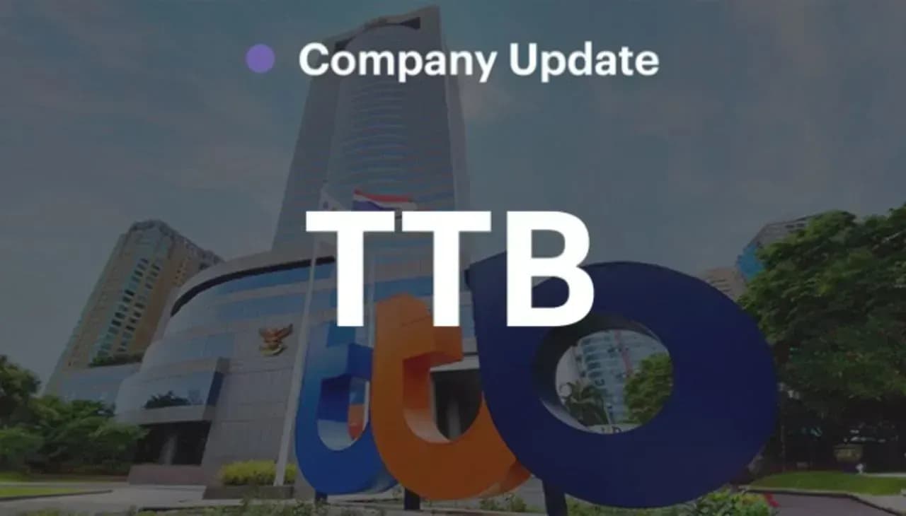TTB – รับโอนธุรกิจหลักทรัพย์รายย่อยจาก DBSVT