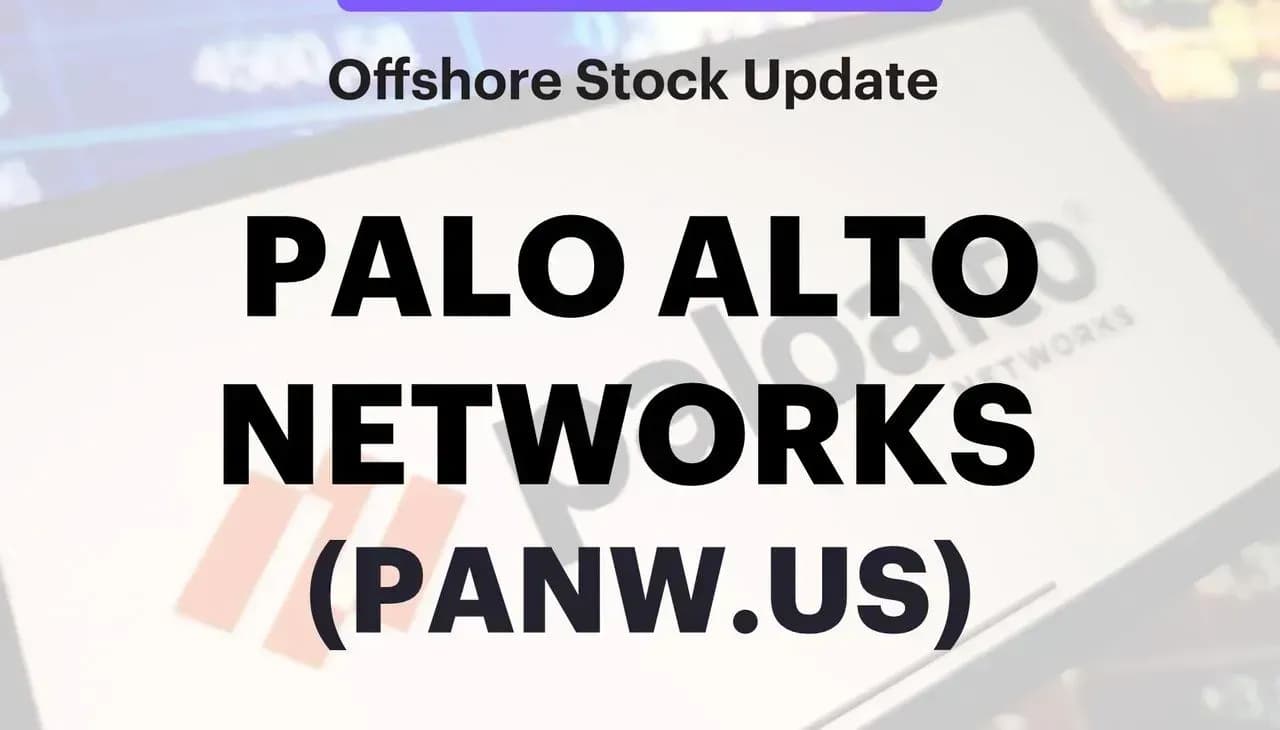 Offshore Stock Update – PALO ALTO NETWORKS (PANW.US)