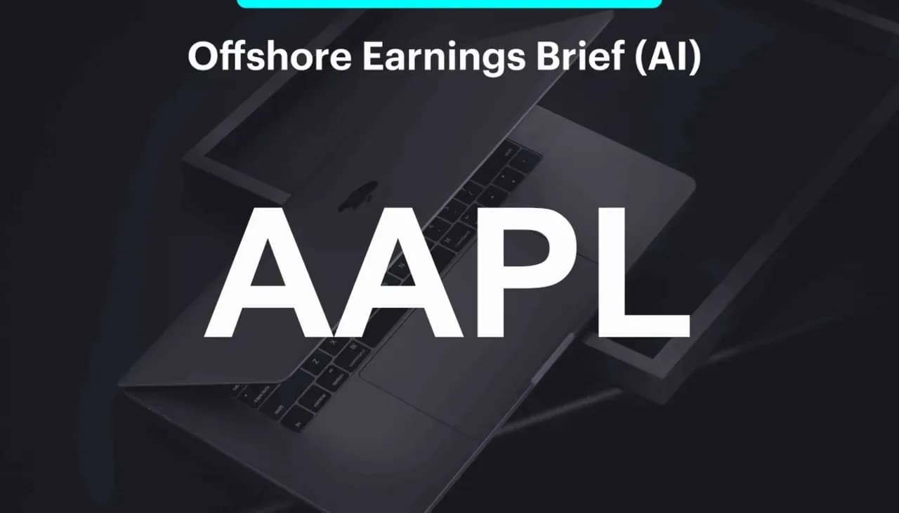 Earnings Brief - Apple (AAPL) งบดีกว่าคาดและมีความคาดหวังการฟื้นตัวใน 2Q25