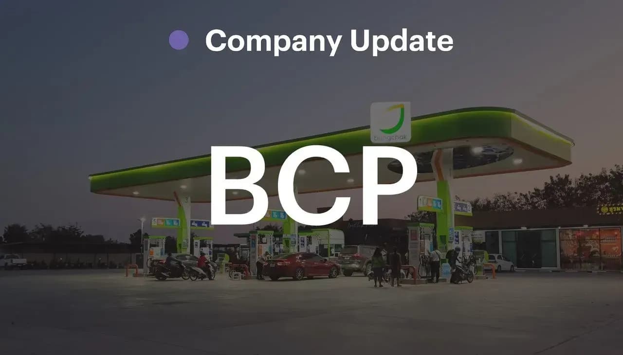 BCP – 1Q68: กำไรพุ่งขึ้น QoQ ตามคาด