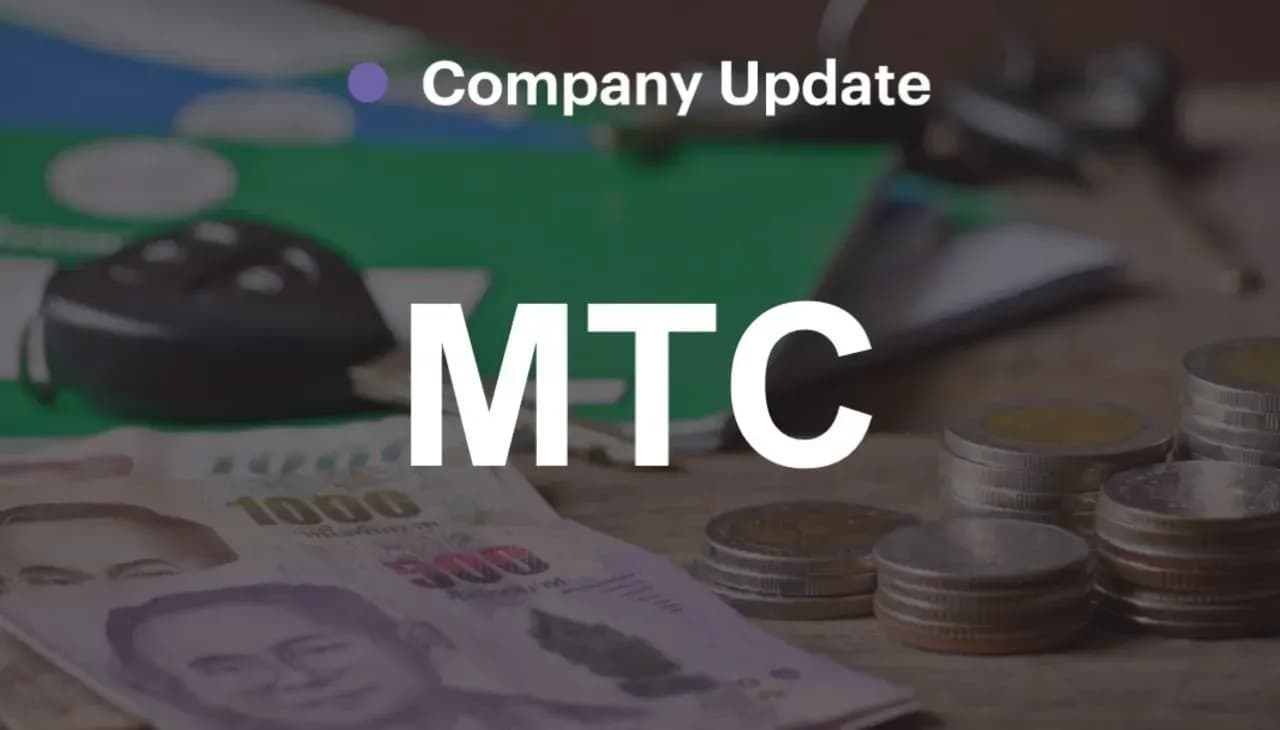 MTC – 1Q68: กำไรตามคาด; ECL ดีกว่าคาด แต่ NII แย่กว่าคาด