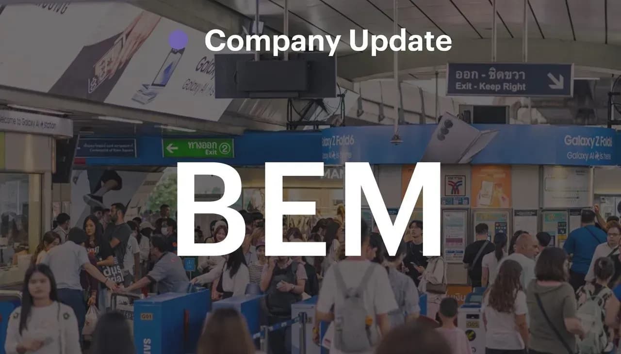 BEM - 1Q68: กำไรตามคาด; ราคาหุ้นสะท้อนปัจจัยลบแล้ว
