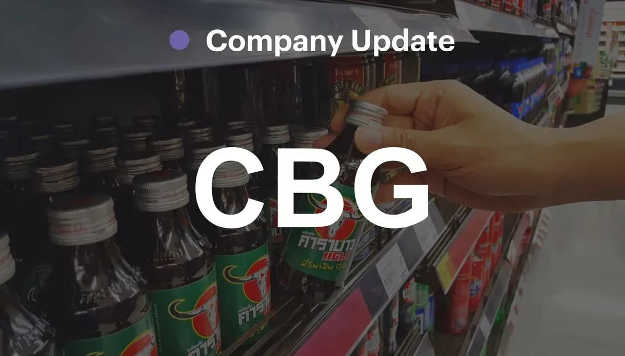 CBG – พรีวิว 2Q68: คาดกำไรเติบโต YoY และ QoQ