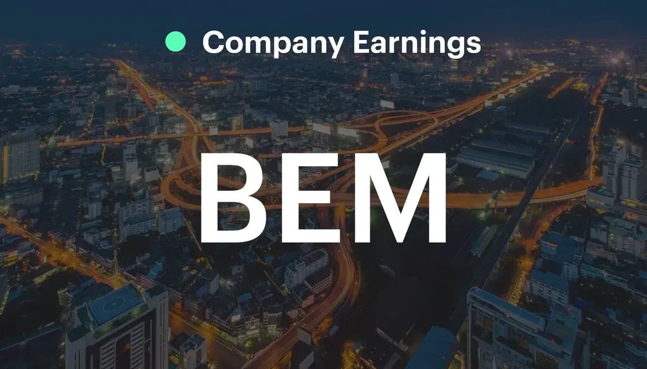 BEM - 2Q68: กำไรตามคาด; คาด 2H68 แข็งแกร่งขึ้น