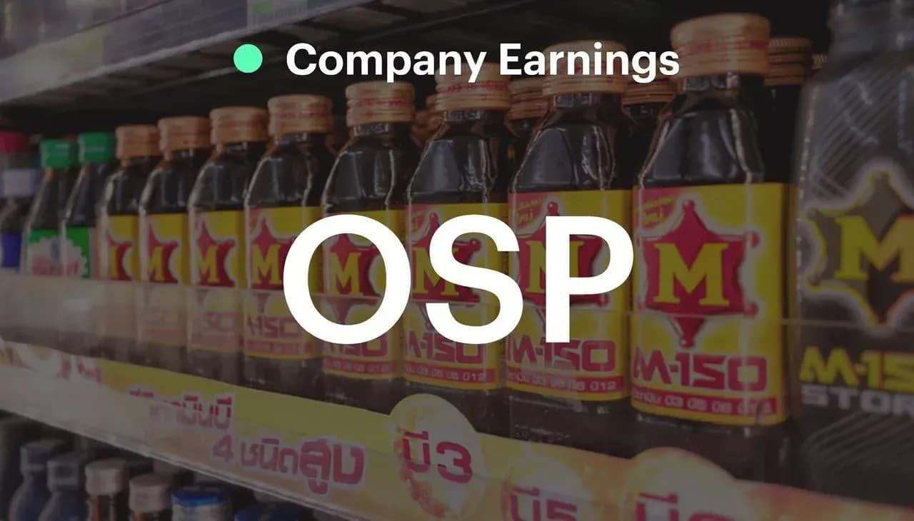 OSP – 2Q26: กำไรเป็นไปตามคาดจากอัตรากำไรที่แข็งแกร่ง
