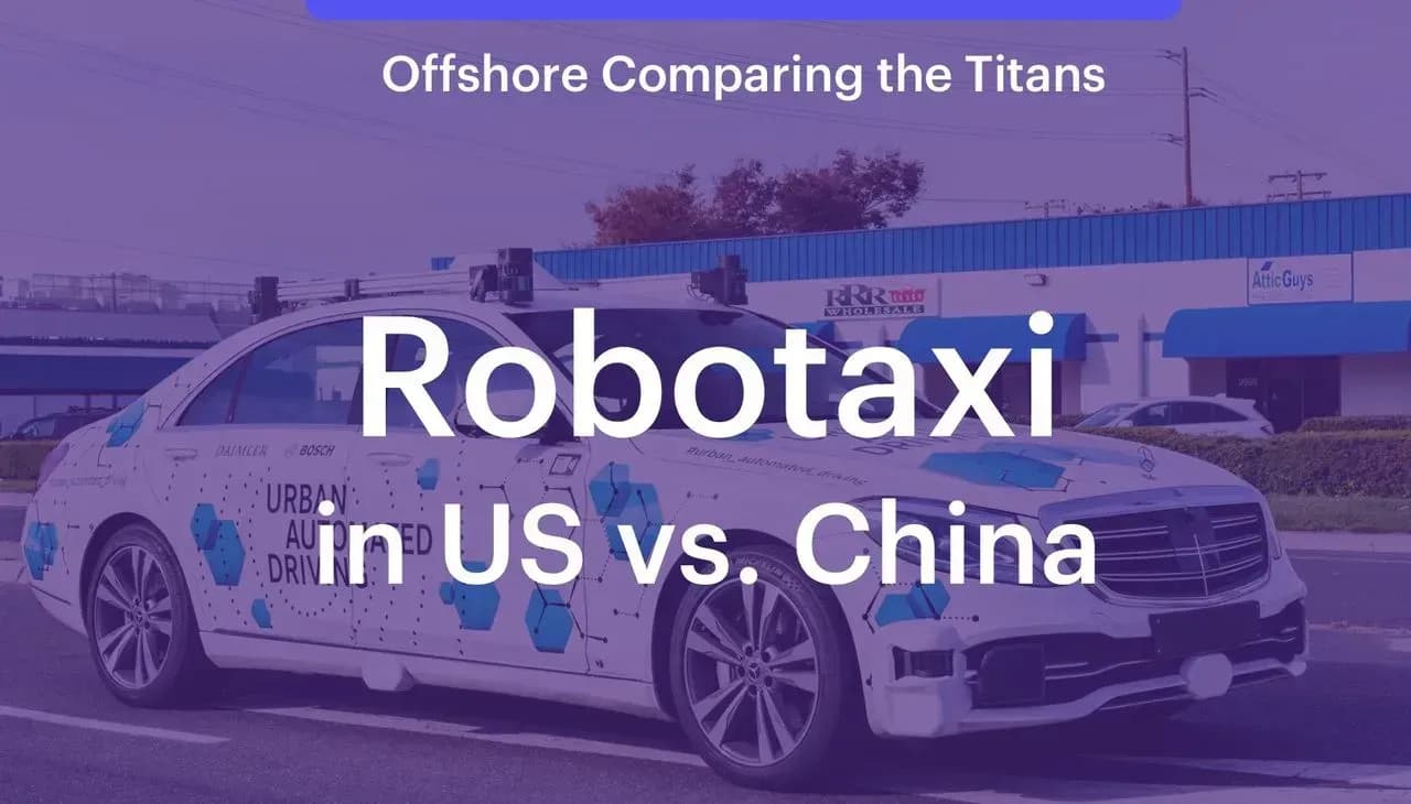 Robotaxi in US vs. China