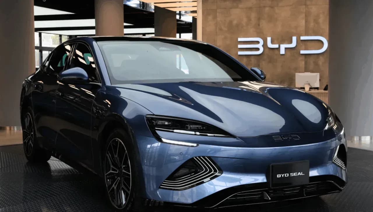 BYD กำไรดิ่งต่ำสุดรอบหลายปีจากสงครามราคา EV