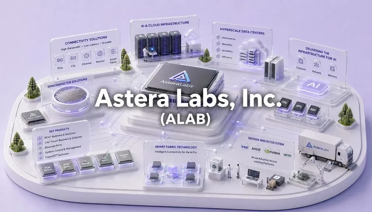 Astera Labs ผู้ผลิตชิปเชื่อมต่อที่ทำให้ชิป AI ในดาต้าเซ็นเตอร์สื่อสารกันได้เร็วขึ้น