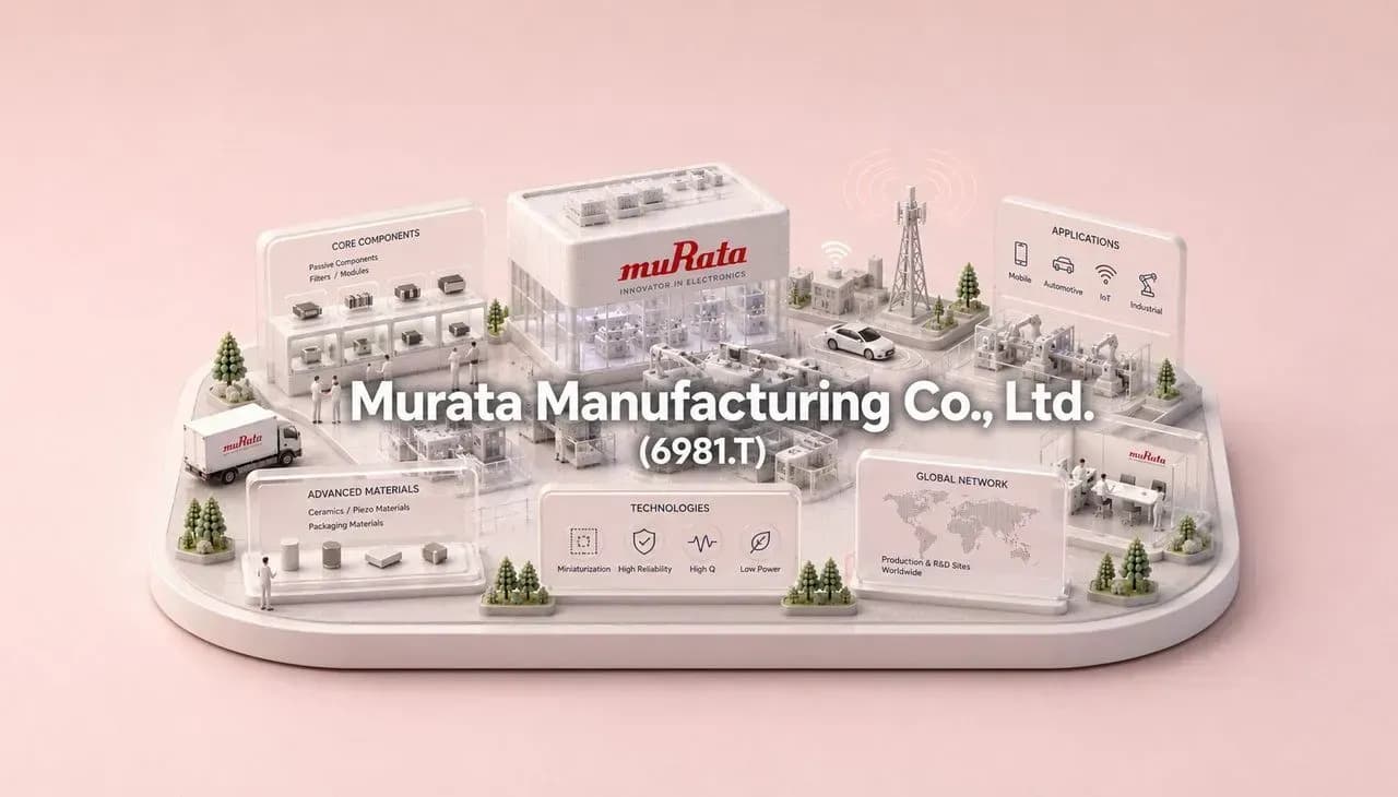 Murata Manufacturing Co., Ltd ผู้ผลิตตัวเก็บประจุ MLCC รายใหญ่ที่สุดในโลก ชิ้นส่วนสำคัญของเซิร์ฟเวอร์ AI