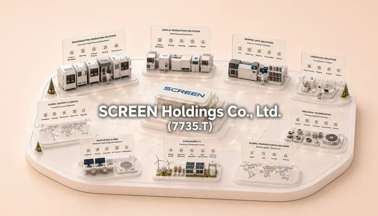 SCREEN Holdings ผู้นำโลกด้านเครื่องล้างเวเฟอร์ที่โรงงานผลิตชิป AI ทุกแห่งต้องใช้งาน