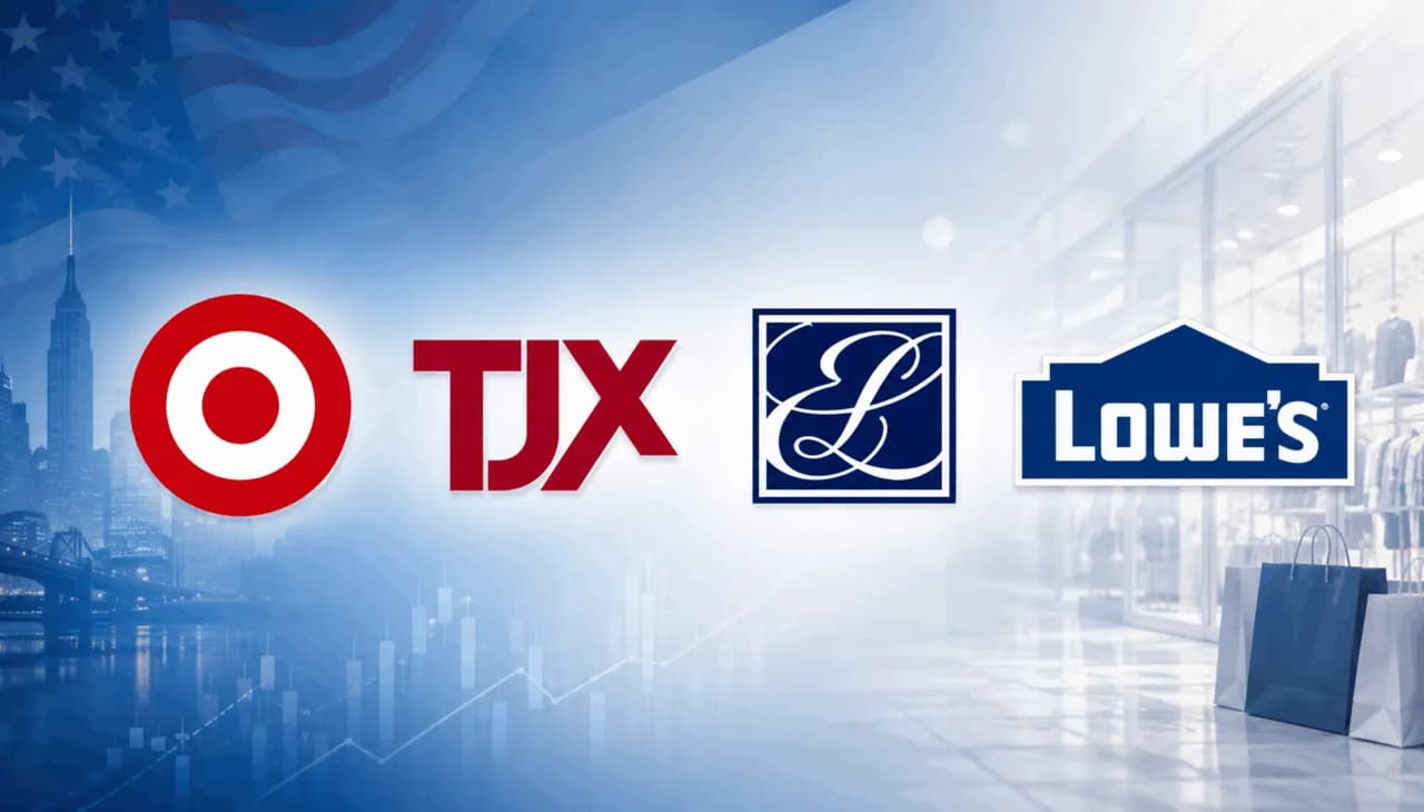 ผู้บริโภคสหรัฐฯ ยังใช้จ่าย แต่เลือกมากขึ้น: Target–TJX–Estée Lauder ฟื้น ขณะที่ Lowe’s ยังถูกกดดัน