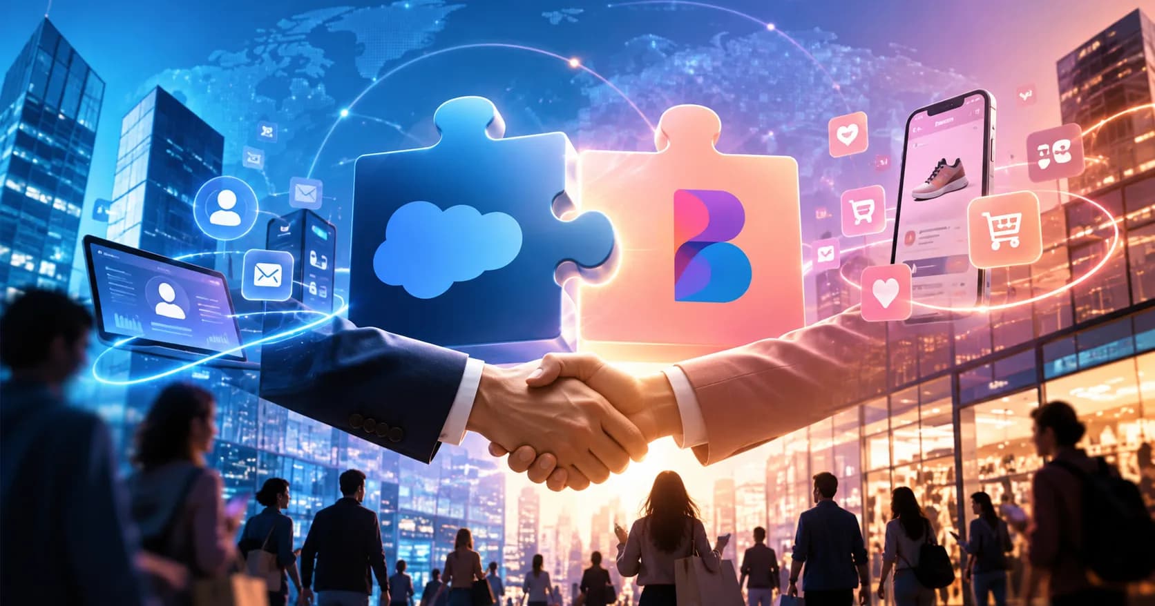 Salesforce ซื้อ Braze $5.7 พันล้าน เสริม AI Marketing ท้าชน Adobe