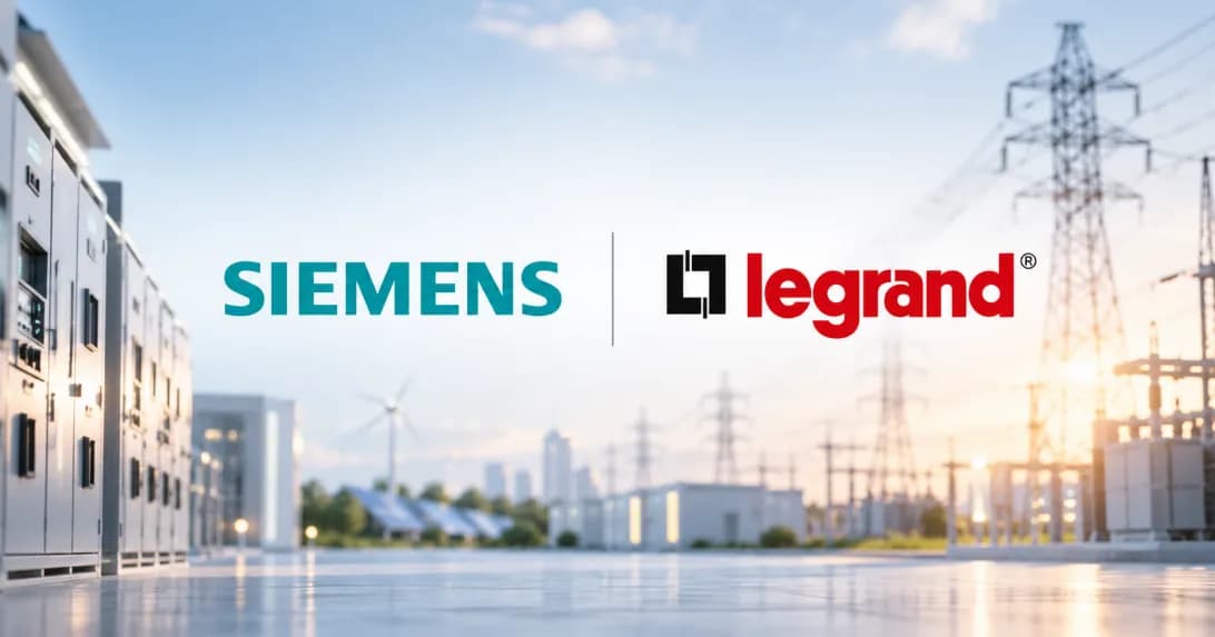 Siemens–Legrand เร่งขยายธุรกิจ รับการลงทุนไฟฟ้าและ AI Data Center