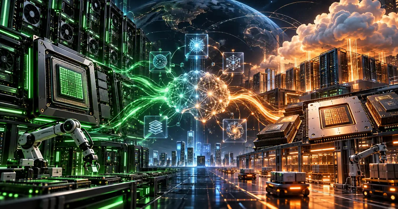 Nvidia–Amazon เร่งลงทุน AI ขยายการแข่งขันจากชิปสู่โมเดล