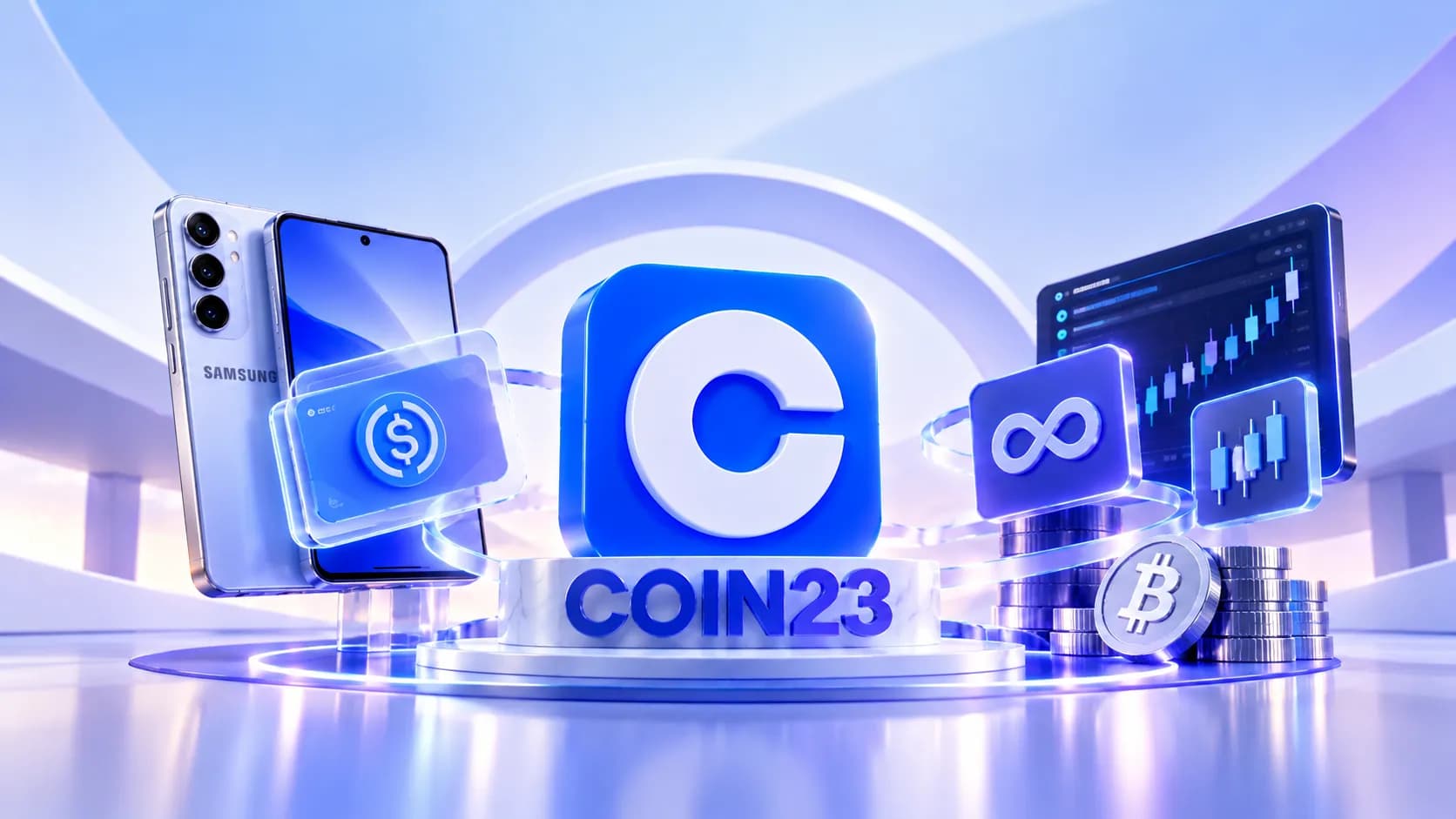 รู้จัก COIN23! เมื่อ Coinbase ไม่ได้โตแค่จากการเทรดคริปโท เปิด 2 โอกาสใหม่จาก Samsung และตลาดอนุพันธ์