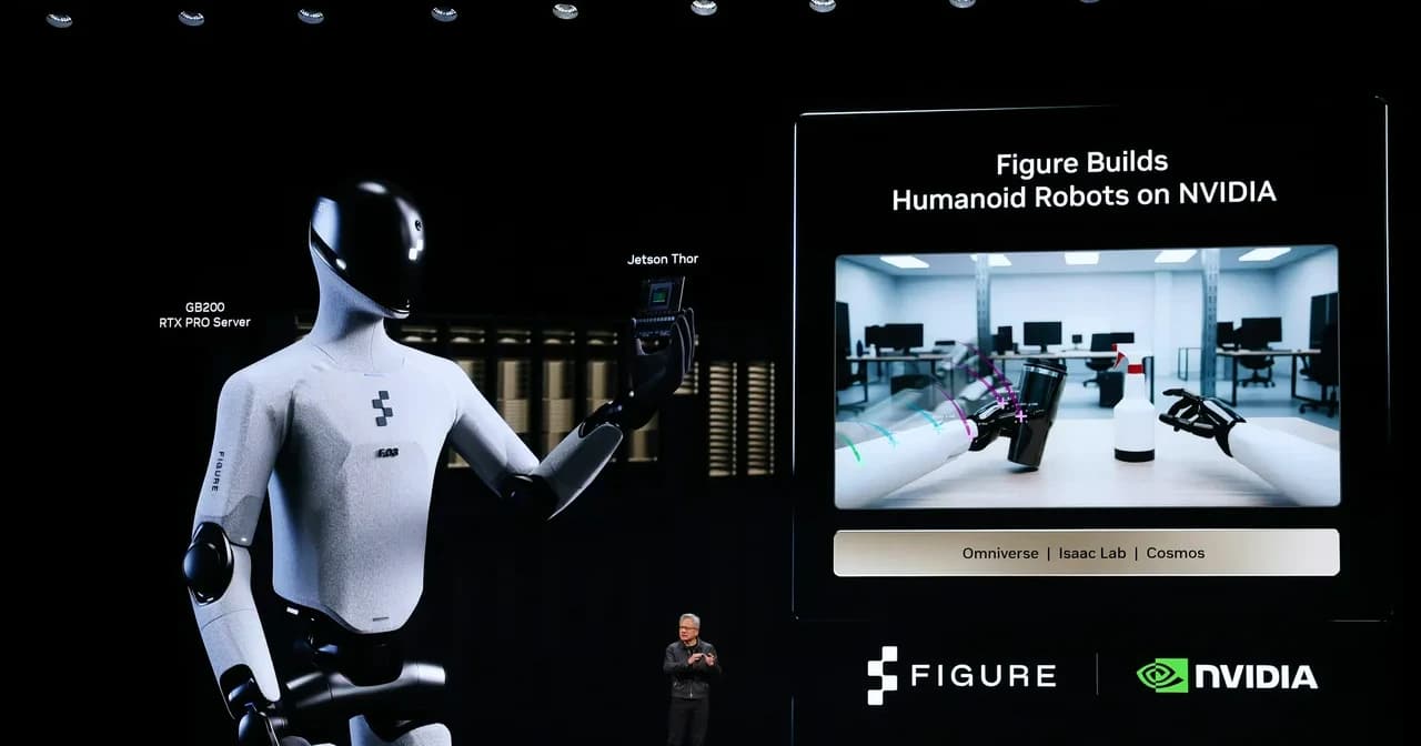 Nvidia รุก Physical AI ผ่านการลงทุนหุ่นยนต์และขยายตลาด AI สู่โลกจริง